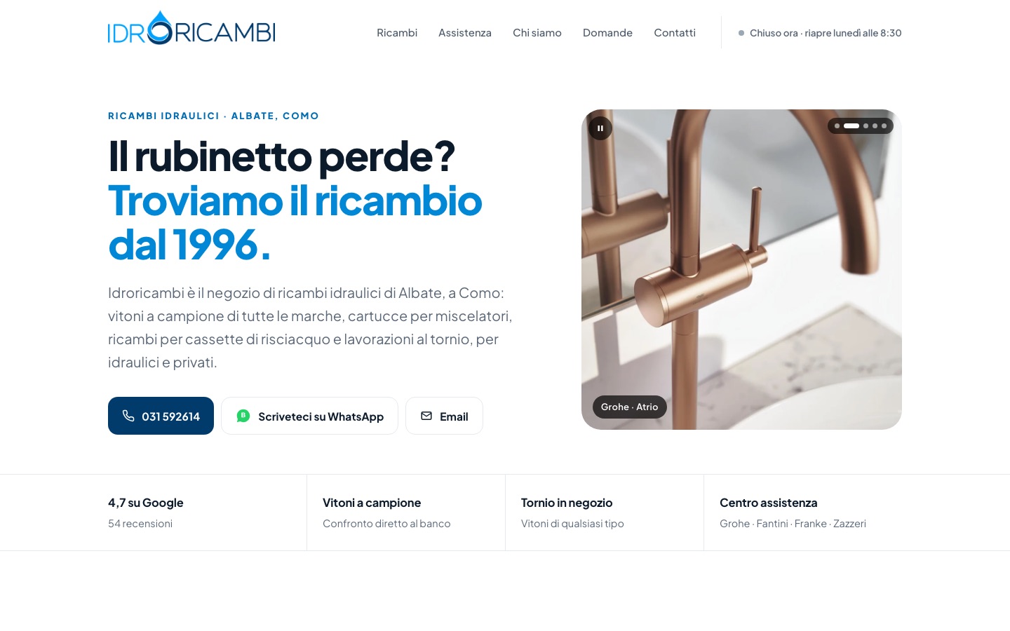 Idroricambi Como